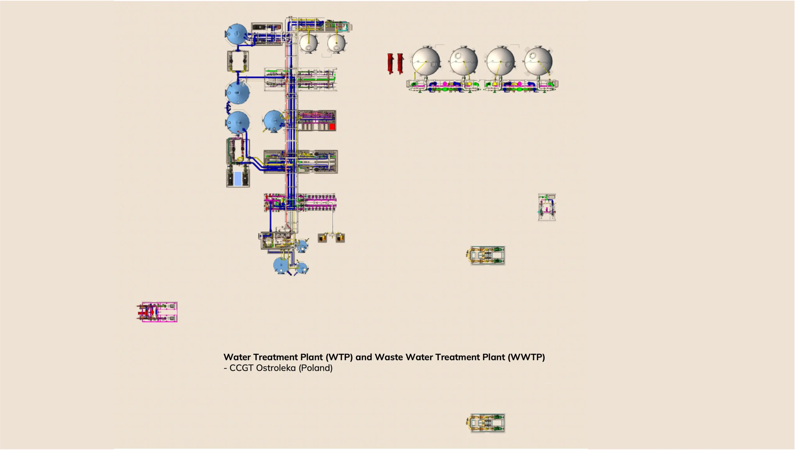3D WTP and WWTP Ostroleka